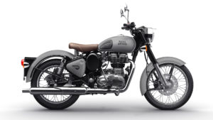 royal enfield bullet grey on rent in manali