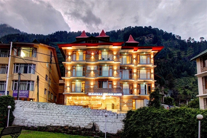Manali Grand best hotels in manali