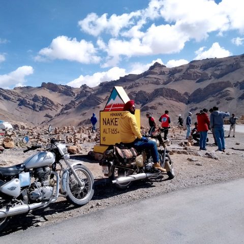 leh ladakh on bike