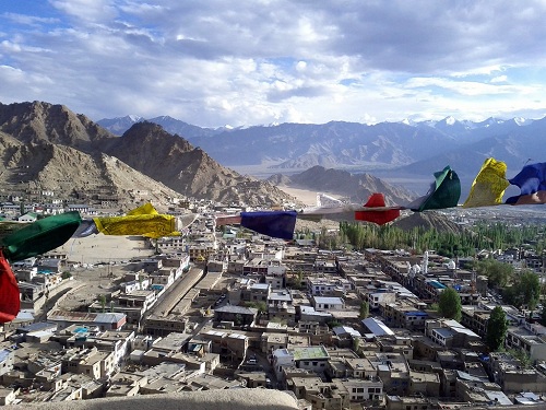 Highest Residential Point in leh ladakh where people live 