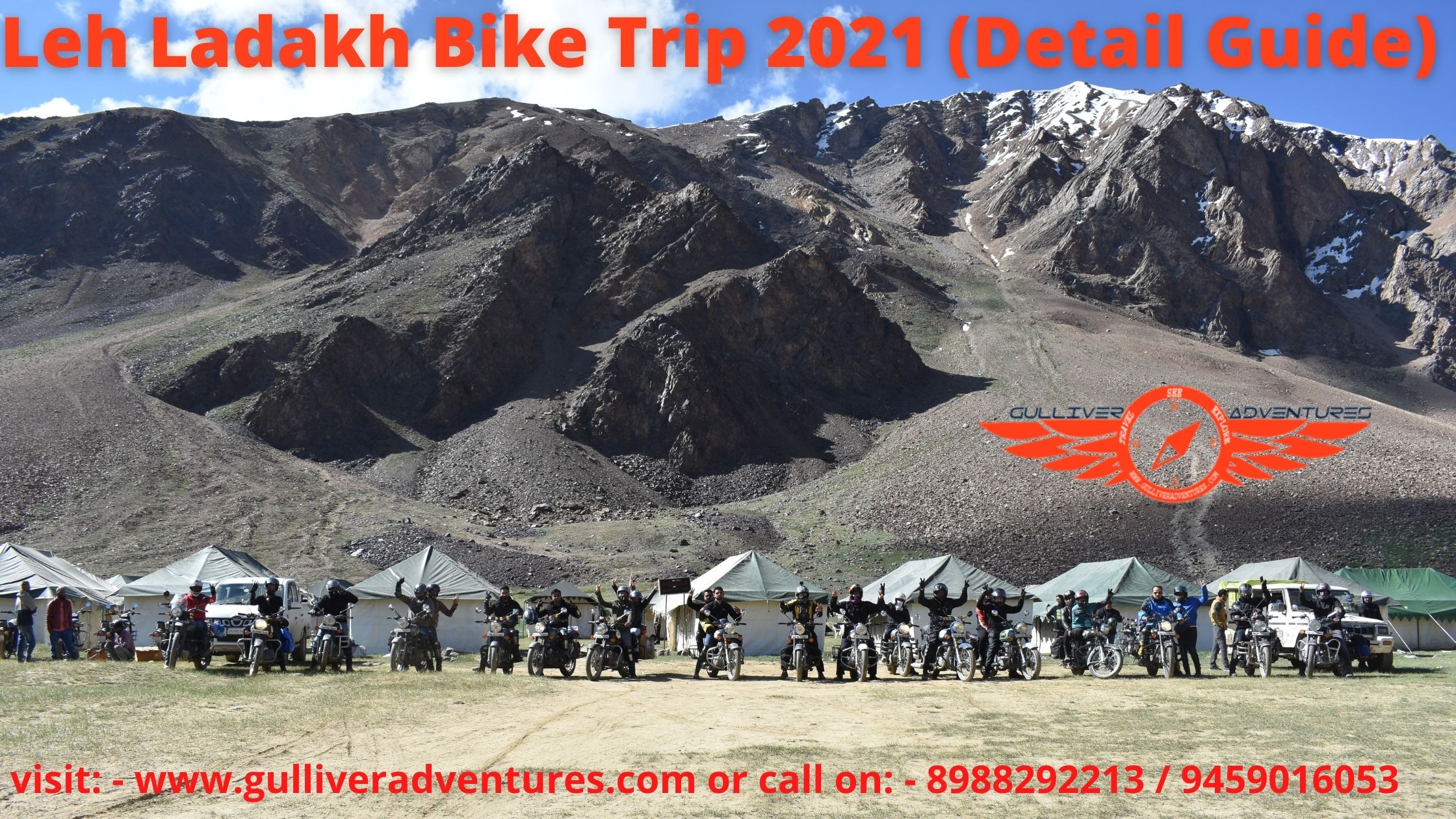 Leh Ladakh Bike Trip 2021
