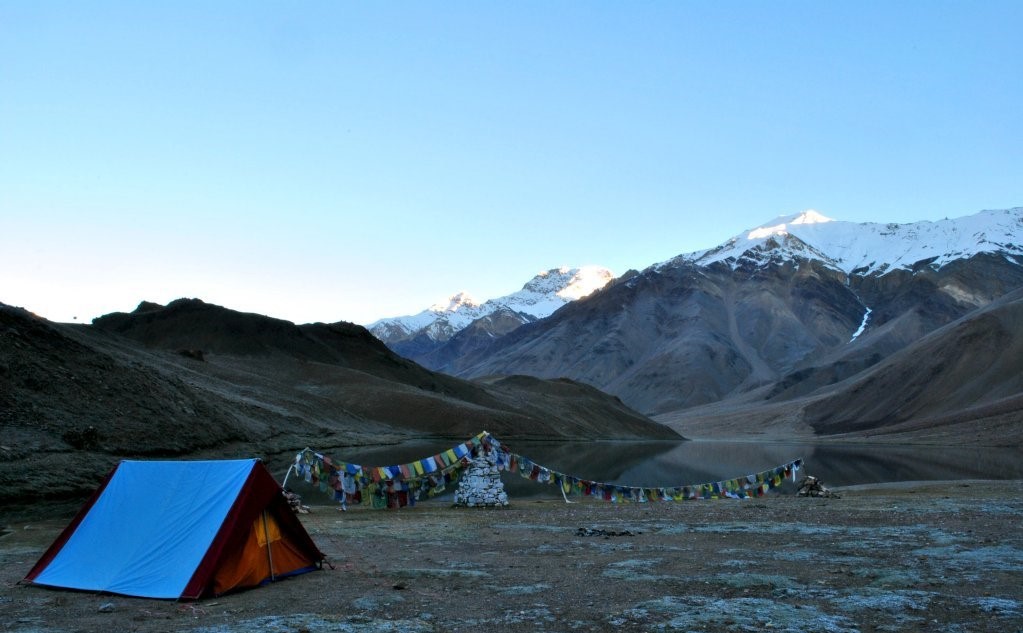 Camping in ladakh